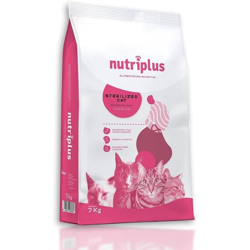 2 KG NUTRIPLUS PIENSO GATOS ADULTO ESTERILIZADO 2 KG NUTRIPLUS PIENSO GATOS ADULTO ESTERILIZADO