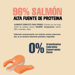 COMIDA HUMEDA SALMON NUTRIPLUS PERROS 400 GR