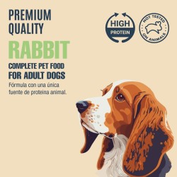 COMIDA HUMEDA CONEJO NUTRIPLUS PERROS 400 GR