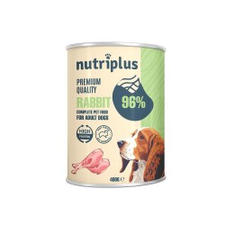 COMIDA HUMEDA CONEJO NUTRIPLUS PERROS 400 GR