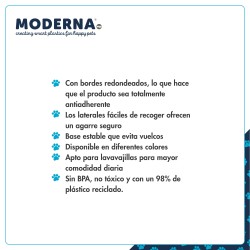 COMEDERO 3 COLORES 350ML