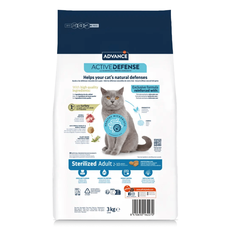 3KG ADVANCE WET CAT STERILIZED 3KG ADVANCE WET CAT STERILIZED