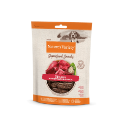 NVARIETY DOG SPFOOD SNK BEEF 85GR