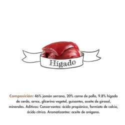 SERRANO SNACKS PERROS HIGADO 100 GR