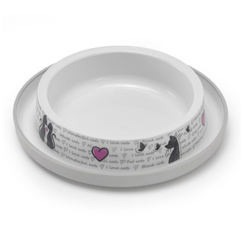 COMEDERO TRENDY DINNER CATS IN LOVE 350 ML COMEDERO TRENDY DINNER CATS IN LOVE 350 ML