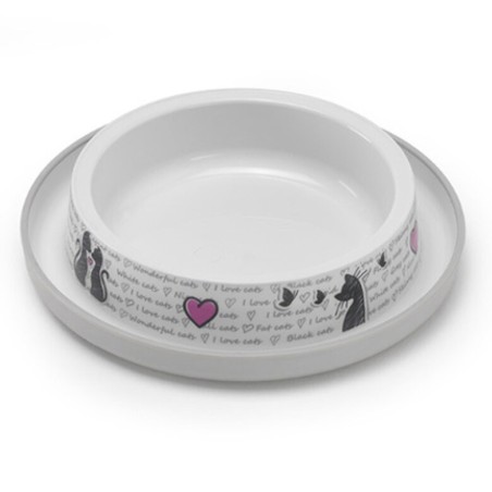 COMEDERO TRENDY DINNER CATS IN LOVE 350 ML