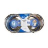 DUVO SOPORTE CON COMEDEROS ACERO 950 ML