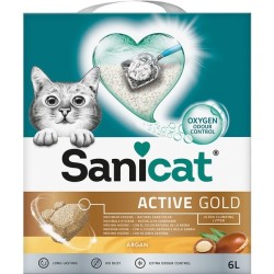 6L SANICAT BENTONITA AGLOME CLUMPING ACTIVE GOLD