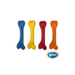Hueso de Goma Dura 14 cm | Juguete Resistente para Mascotas