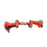 Cuerda de Algodón Hueso Naranja T-M 26 cm | Juguete para Perros Medianos
