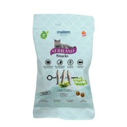 Serrano Snacks Gato Salud Bucal Sardina 50 g | Snack para Salud Bucal Sardina
