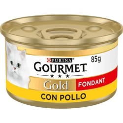 Purina Gourmet Gold Fondant Pollo 85g | Comida Premium para Gatos