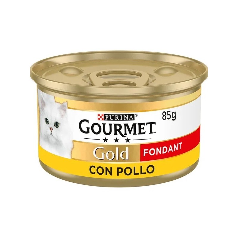 Purina Gourmet Gold Fondant Pollo 85g | Comida Premium para Gatos Purina Gourmet Gold Fondant Pollo 85g | Comida Premium para Gatos