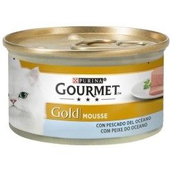 Purina Gourmet Golds Mousse Pescado 85gr - Delicioso y Nutritivo para tu Gato