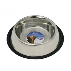 Comedero de Acero Antideslizante 470 ml | Resistente y Seguro – 20 cm