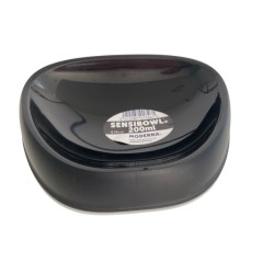 Comedero Sensibowl para Gato Negro 200ml | Diseño Antideslizante y Ergonómicov