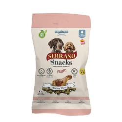 SERRANO SNACKS PERROS PAVO 100 GR