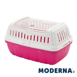 Transportín Hipster Large en color fucsia, práctico y moderno para llevar a tu mascota con comodidad y estilo.