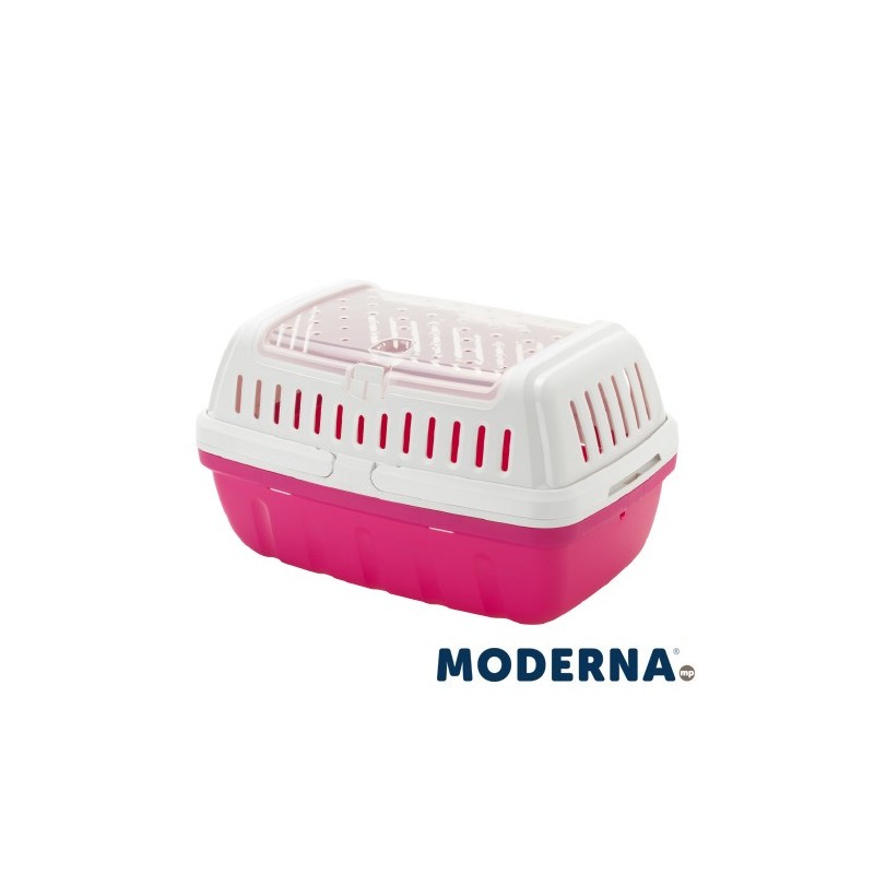 Transportín Hipster Large en color fucsia, práctico y moderno para llevar a tu mascota con comodidad y estilo.