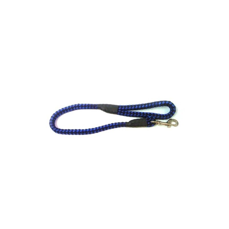 Correa de Guía Bicolor Azul/Negra, control y estilo para tus paseos con tu mascota