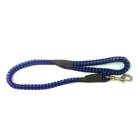 Correa de Guía Bicolor Azul/Negra, control y estilo para tus paseos con tu mascota