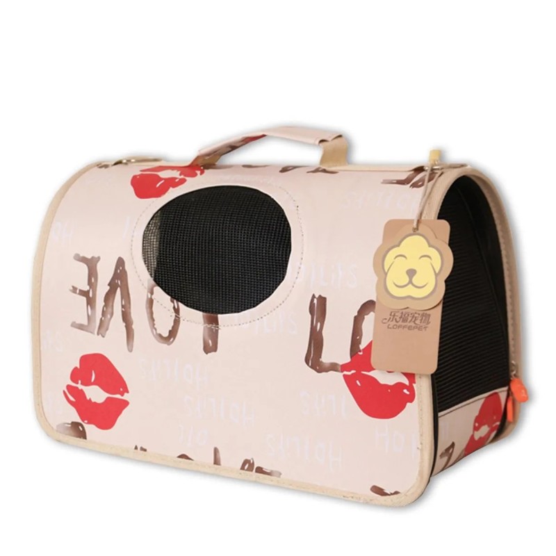 Bolsa de Viaje LOVE, transporte cómodo y con estilo para tu mascota Bolsa de Viaje LOVE, transporte cómodo y con estilo para tu mascota