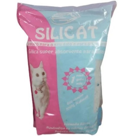 Arena de Sílice 3.8L para Gatos | Absorbente y Libre de Olores
