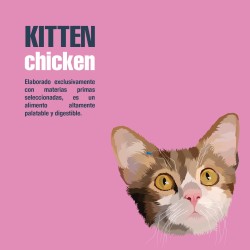 NUTRIPLUS GATOS COMIDA HUMEDA KITTEN POLLO 85 GR